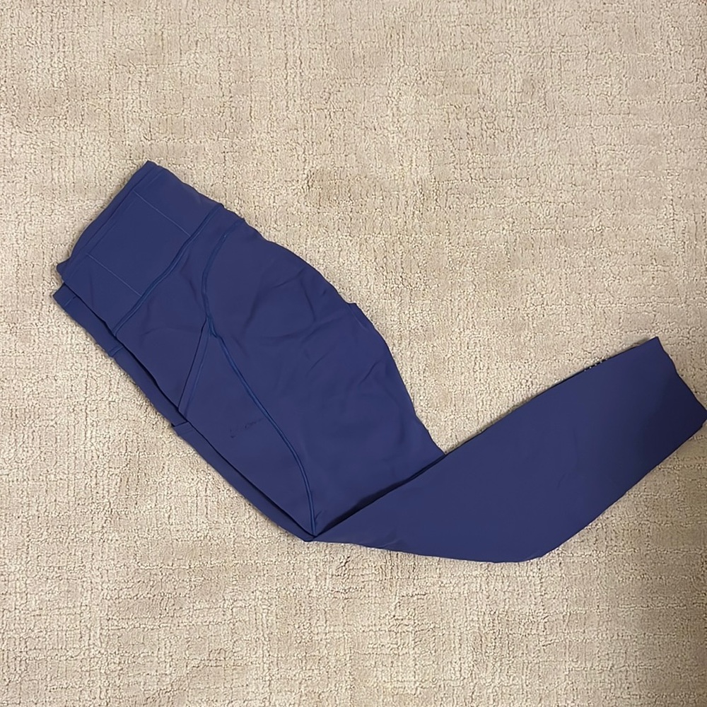 Lululemon blue leggings. Size 6